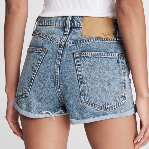 Rag and Bone Maya High-Rise Shorty Short Size 29 - Picture 3 of 6
